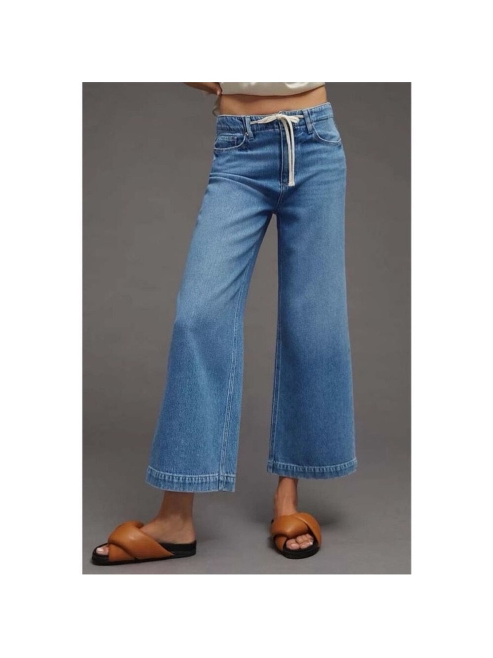 PAIGE Zoey High-Rise Wide Leg Jeans
